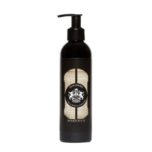 Dear Barber Conditioner Men's Hair Conditioner Suitable for Hair and Beard Nourishing and Moisturising 250ml