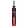 CRAFTSMAN Ratcheting Screwdriver, SpeedDrive, 2” Double Ended Bits Included, Handle Holds Up To 6 Bits (CMHT68129)