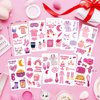 Konsait Sleepover Party Favors Sleepover Tattoos for Girls, 70 Pcs+ Fake Tattoos Sleepover Party Supplies for Girls Slumber Party Favors Birthday SPA Makeup Party Favors