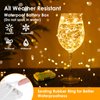 Mlambert 3 Pack 33FT Fairy Lights Battery Operated with Remote and Timer, Waterproof Dimmable 8 Modes 100 LEDs Twinkle Lights for Indoor Outdoor Decor