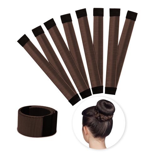 Bun Maker for Thin Hair - 6 PCS Professional Hair Bun Maker Donut Hair - Perfect Hair Bun Maker - Easy Bun Hair Tool Kids Ballerina Bun-Shaper Bun Hair Tool