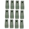 Brute Strength - Leather Drawer Pulls - Pale Green - 12 pcs - 6-1/2 x 1 ’’ - Leather Handle - Leather Dresser Pulls - Cabinet knobs Dresser knobs - Dresser Handles