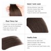 VADES Invisible Tape In Hair Extensions Remy Human Hair #2 Chocolate Brown 12 Inch Extensions 100% Real Human Hair 20 Pieces 40 Grams Straight Seamless Skin Weft Extensions