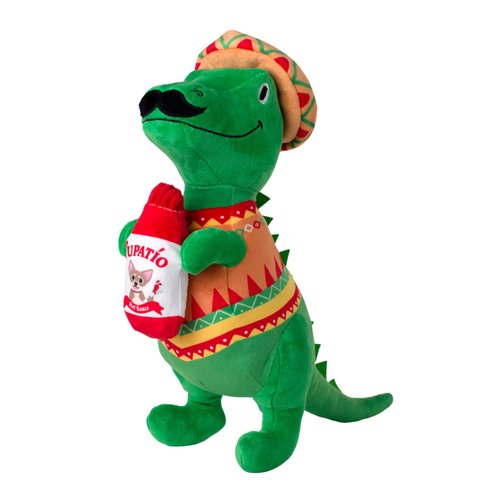 Fringe Studio "Fiesta Saurus Plush Dog Toy, Pet Shop Collection (314338)