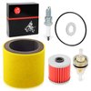 Air Filter Foam Oil Filter Spark Plug For Kawasaki Bayou 220 250 300 KLF220 KLF250 KLF300 C/B 2x4 4x4 1989-2011