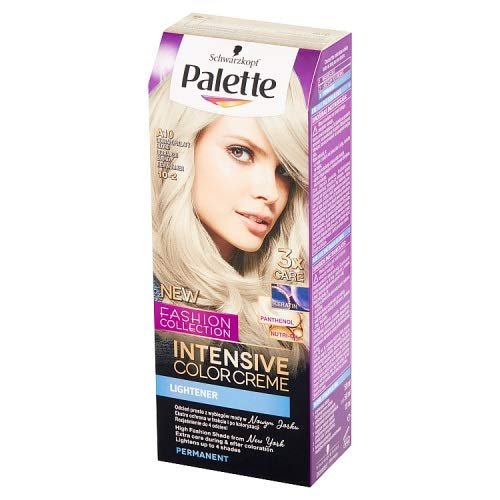 Palette Intensive Color Creme A10 Ash Blonde Permanent Hair Color