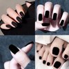 Black Matte Nail Polish, Air Dry Matte Black Nail Polish, Matte Black Nail Polish for Men & Women, Black Nail Polish Matte , Black Nail Polish Quick Dry, Dark Matte Nail Polish, Mens Gel Polish