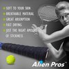 ALIEN PROS Tennis Racket Grip Tape (6 Grips) - Precut and Dry Feel Tennis Grip - Tennis Overgrip Grip Tape Tennis Racket - Wrap Your Racquet for High Performance (6 Grips, Purple)