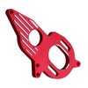 Adjustable Aluminum Motor Mount for 1/10 Arrma Granite Mega Typhon/Big Rock/Senton 3S Outcast/Kraton 4S Models RC Cars Monster Trucks Buggy (Red)