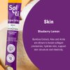 Sol-ti Organic Electrolyte Skin + Hydration Drink Mix, Superfood Hydration Sticks, SuperStix, Non-GMO, Vegan, Blueberry Lemon, 14 Single-Serving Sticks