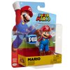 Super Mario Collectible Mario 4" Poseable Articulated Action Figure with POW Accessory