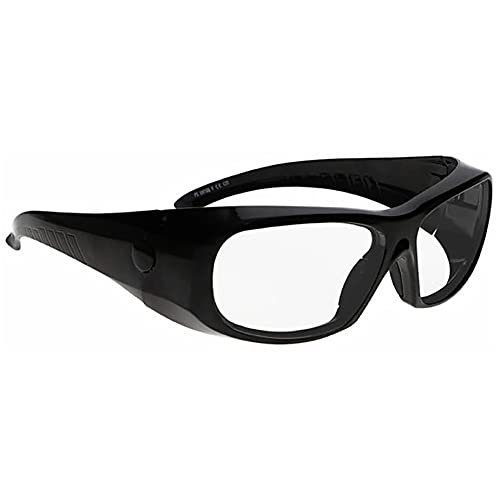 ATTENUTECH Lead Glasses, X-Ray Radiation Eye Protection.75mm Pb, Retro Classic Style, Economical (Black)
