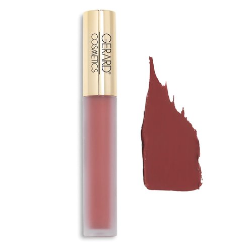 Gerard Cosmetics HydraMatte Liquid Lipstick Plum Crazy | Plum Lipstick with Matte Finish | Long Lasting and Non-Drying | Super Pigmented Fully Opaque Lip Color