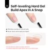 Beetles Gel Polish 5 in 1 Beetles Builder Gel 15ml Clear Builder Strengthener Gel with Detachable Liner Nail Brush for Beetles Builder Gel Nail Art Design Holiday Gift for Women