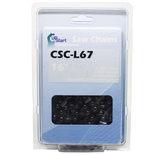 4-Pack Replacement 16" Semi Chisel Saw Chain for Stihl Compatible with - Stihl Ms290, Stihl 026, Stihl 029, Stihl Ms 271, Stihl Ms260, Stihl Ms 391 (0.325" Pitch, 0.063" Gauge, 67 Drive Links, L67)