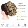 SDZNYQT Curly Claw Ponytail extensions 10 inch Claw Clip in Short Ponytail Hair Pieces Wavy Claw Clip pony tail Fake Pony Tail Hairpieces for women Girls