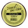 24 Hour Edge Tamer, Ultra Super Hold, 4.0Oz - No Flaking, White Residue-Free, Shine & Smooth Texture, Enriched with Argan Oil & Castor Oil, Healthy Hair Styling Gel, Strong Hold, Perfect Edges