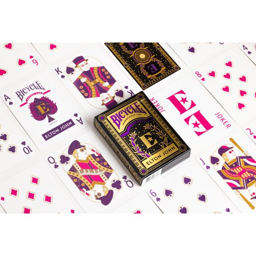 Bicycle Elton John Purple Playing Cards, 1 Deck