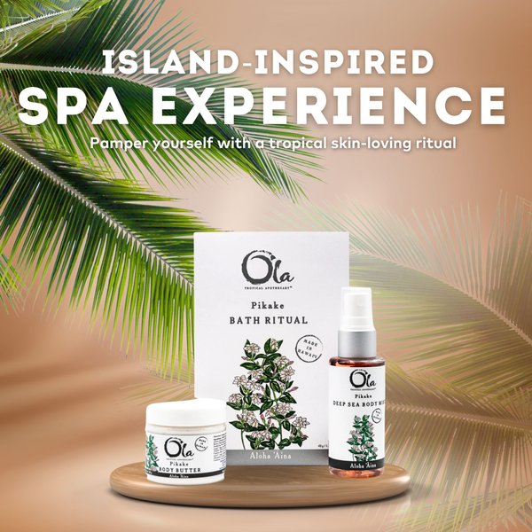 Tropical Apothecary Ola Pikake Gift Set - Body Butter, Deep Sea Mist, and Bath Ritual