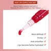 HUDABABY Shiny And Glossy Lip Gloss Rotary Pen, Sparkling And Long-Lasting Lip Gloss, Moisturizing And Bright Lip Makeup, Three-Dimensional Plump Lip Gloss (05# FLECHAZO)