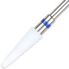 Pana Professional - Small Cone White Ceramic Bit 3/32" Shank Size - Nail Drill Bit for Dremel Machine