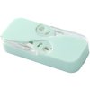 JIBIACB Dental Floss Portable Case/ Dispenser Automatic Dental Floss Picks Cases for Teeth Cleaning,Specialized Floss (Pink+Green)