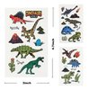 24 Sheets Dinosaur Temporary Tattoos, Birthday Decorations Dinosaur Party Favors