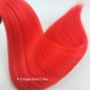 Gozill Red Braiding Hair Pre stretched Braiding Hair Ez Braid Hypoallergenic Braiding Hair Colored Hair Extensions Knotless Synthetic