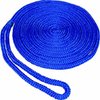 SeaSense Pre-Spliced Double Braid MFP Dock Line, 1/2-Inch x 25-Feet, Blue
