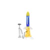 PLAYSTEM Outdoor Water Powered Rocket Physics Learning Set-with Rocket Tail, Body and Pump DIY Rocket Science Experiment Kit- Space STEM Outdoor Toys Gift for Kids,Teens, Boys & Girls