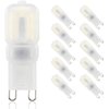 G9 LED Light Bulbs Dimmable 3W 25W Halogen lamp Replacement,Cool White 6000K, 120V AC, 360 Degree Beam Angle, 10Pack