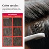Just For Men Easy Comb-In Color Mens Hair Dye, Easy No Mix Application with Comb Applicator - Dark Brown, A-45, Pack of 1