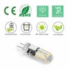 G4 LED Bulb JC Type Bi-Pin Base Bulb 1.5W AC/DC 12V 10W T3 Halogen Bulb Replacement for Landscape Lighting, Under Cabinet Puck Light, Chandeliers, Daylight White 6000K, 10-Pack