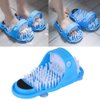 LUITON 2 Pack Foot Scrubber Massager Scrub Feet Cleaner Washer Brush for Shower Spa Massage Floor Slipper for Exfoliating Cleaning Foot