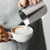 Zulay Kitchen 12oz Stainless Steel Milk Frothing Pitcher - Milk Frother Cup - Easy-to-Clean Espresso Accessories - Easy-to-Read Creamer Measurements - Foam Making for Coffee & Matcha