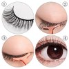 Lashes lash clusters 5D False eyelashes Individual lashes Cat eye lashes Self adhesive eyelashes Cluster lashes Natural lashes that look like extensions(6Pcs)