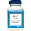 Zinc 50mg Supports Healthy Immune Function Eye Health, Highly Absorbable, Antioxidant Supplement Daily Serving, Gluten Dairy Free (100 Capsules) by The Vitamin Shoppe