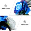 Day of The Dead Headpiece Halloween Costume Mexican Headband Rose Flower Crown Dia de Los Muertos Headpiece for Halloween Carnival Wedding Festival Sapphire Random Color