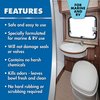STAR BRITE Toilet Bowl Cleaner - Formulated for Boat, RV & Portable Use - Removes Stains from Plastic & Porcelain Bowls - Compatible With Most Holding Tank Treatments, Fresh Scent 16 OZ (086416)
