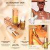 MEICOLY Liquid Body Illuminator,Moisturizing Long Lasting Body Shimmer,Smooth Waterproof Shimmer Body Oil,Glow Body Highlighter Face Body Luminizer,40ml/1.35 fl oz.#03 Bronze Gold