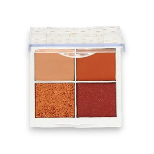 F.A.R.A.H Eyeshadow Quad - Sunkissed Bronze - Travel-Sized Eyeshadow Palette with 4 Colors