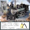 Piececool 3D Puzzle for Adults, Mogul Steam Engine Steamer 3D Metal Model Building Kits Challenging Assembly DIY Crafts Kits, Best Birthday Christams Gifts