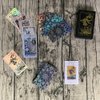 SUNHHX Tarot Cards, 78 Rainbow Tarot Cards Deck, PVC Waterproof Wrinkle Resistant Luxury Holographic Tarot Deck with Guidebook Fortune Telling Game Card for Tarot
