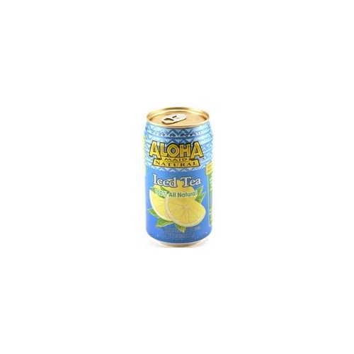 aloha maid iced tea can - 11.84oz [6 units] (073366118047)