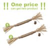PAZ'S GIFT Catnip Toy Cat Toys Catnip Toy cat chew Toy cat Kicking silvervine Stick Teeth Cleaning Cute Kitten Teething Indoor Interactivecat Dental Care Matatabi (Raffia 2pcs)