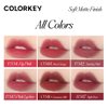 COLORKEY Soft Matte Water Lip Tint, Matte Finishs, Long-Lasting, Moist Fit Without Stickiness, Moisturized, Waterproof, Liquid Lipstick, Nude lip color (O302 Balsam Jasmine)