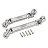 INJORA Drive Shaft D-Shaped Hole Stainless Steel Center Drive Shaft for Axial SCX24 JLU C10 Bronco 1/24 RC Crawler Upgrade Parts