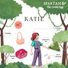Spartan & the Green Egg Katie Action Figure Includes Accessories, Peru Collectible Explorer Pin, Hat, Handbag, Pen, Notepad