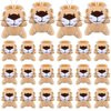 Shappy 30 Pcs Mini Lion/Tiger Stuffed Animal Toys Small Stuffed Animals Bulk Lion/Tiger Plush Stuffed Animal Baby Shower Safari Nursery Decor Birthday Classroom Prizes(Lion)
