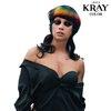 Level 3 Kray Semi Permanent Hair Color - Semi Permanent Hair Dye with Aloe Vera - Red